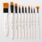 10pcs Paint Brushes Set Kit