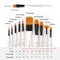 10pcs Paint Brushes Set Kit