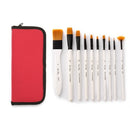 10pcs Paint Brushes Set Kit