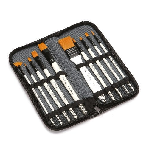 10pcs Paint Brushes Set Kit