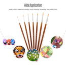 7pcs Draw Paint Brushes Kit Set