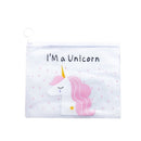 Cartoon PVC Transparent Pencil Case Document Bag