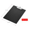 Plastic Clipboard Metal Clip Writing Pad File Folder