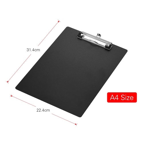 Plastic Clipboard Metal Clip Writing Pad File Folder