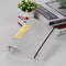 A7 6-Ring Binder PP Cover Translucent Loose-Leaf Binder Folder Protector