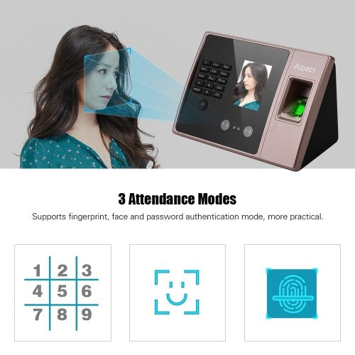 Aibecy Intelligent Biometric Fingerprint Time Attendance Machine