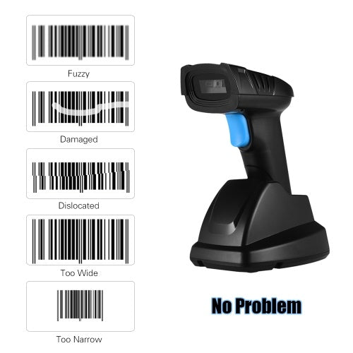 Aibecy Handheld 1D Wireless Barcode Scanner