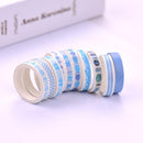 Washi Japanese Paper Tapes Scrapbooking Tape Rolls Lovely Design 10pcs/set