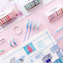 Washi Japanese Paper Tapes Scrapbooking Tape Rolls Lovely Design 10pcs/set