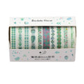 Washi Japanese Paper Tapes Scrapbooking Tape Rolls Lovely Design 10pcs/set