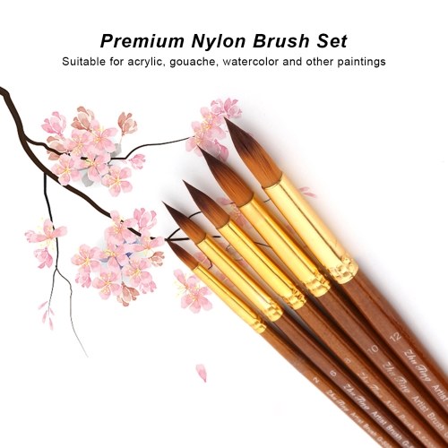 5pcs Paint Brushes Set Kit