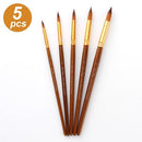 5pcs Paint Brushes Set Kit