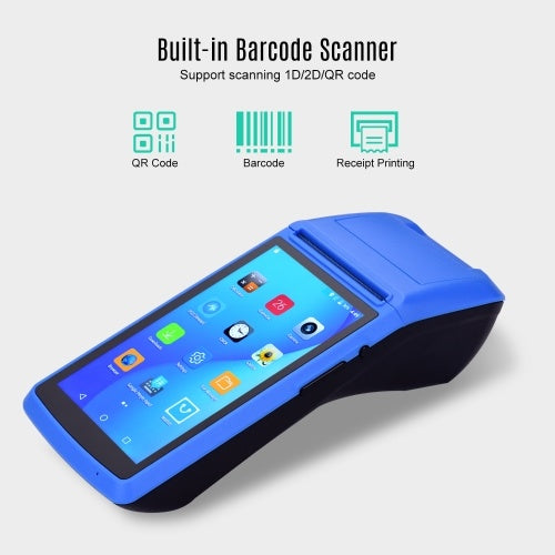 Aibecy All in One Handheld PDA Printer Wireless Android POS Payment Terminal Receipt Printer