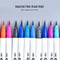 Watercolor Real Brush Pens with Flexible Nylon Tips 12 Vibrant Colors Paint Markers Water Soluble