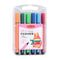 12 Colors Washable Colored Marker Pen Rounded Tip Watercolor Pen Kit