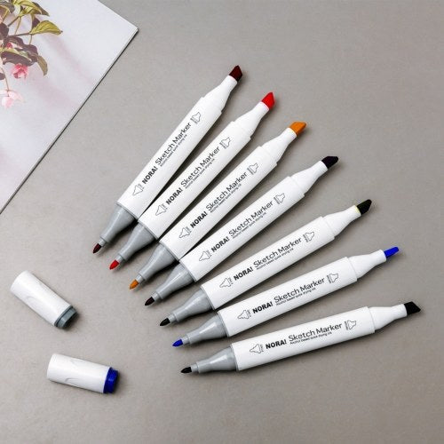 80 Vibrant Colors Art Markers Set