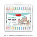 12 Colors Dual Tips Art Markers Set