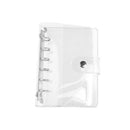 1Pc Transparent PVC Clip File Folder