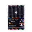 0.4mm Liner Pens Water Based Assorted Ink Pen Set