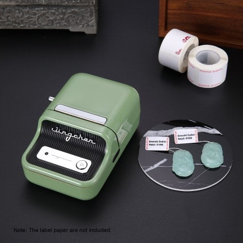 Label Printer Portable Wireless BT Thermal Label Maker Sticker Printer