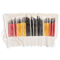 Colore 36Pcs Paint Brush Set Painting Brushes Drawing Painting Supplies for Acrylic Water-color Oil Painting DIY Art Crafts