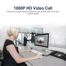 1080P HD Computer Camera Video Conference Camera Webcam 2 Mega Pixel Auto Focus 360° Rotation USB Plug & Play with Microphone for Video Meeting Online Teaching Training Live Webcasting