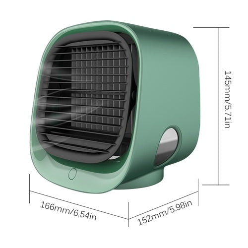 Mini Portable Air Conditioner Multi-function Humidifier Purifier USB Desktop Fan Air Cooler