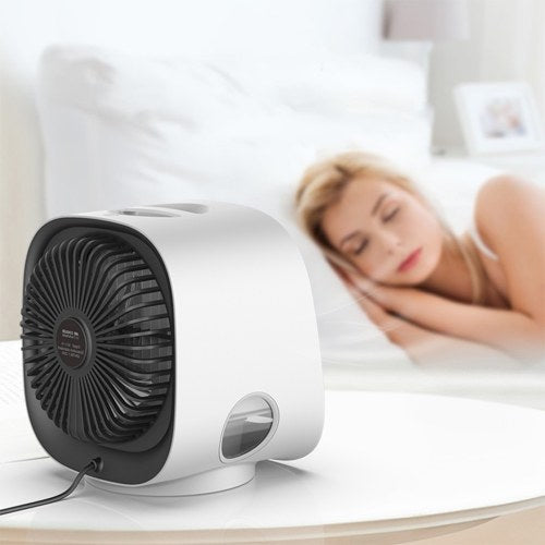 Mini Portable Air Conditioner Multi-function Humidifier Purifier USB Desktop Fan Air Cooler