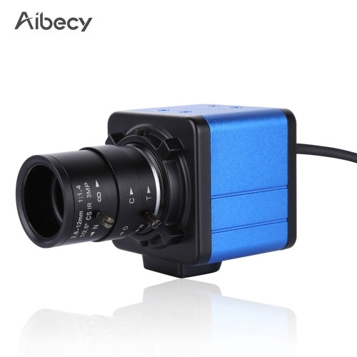 كاميرا Aibecy 1080P HD كاميرا كمبيوتر كاميرا ويب 2 ميجابكسل 5X زووم بصري 155 درجة عرض واسع التركيز اليدوي تعويض التعرض التلقائي مع ميكروفون USB التوصيل والتشغيل لمؤتمر الفيديو عبر الإنترنت التدريس الدردشة البث المباشر عبر الإنترنت