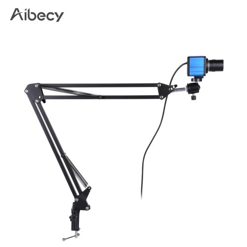 Aibecy 1080P HD Camera Computer Camera Webcam 2 Megapixels 5X Optical Zoom 155 Degree Wide Viewing Manual Focus Auto Exposure Compensation with Microphone USB Plug & Play for Video Conference Online Teaching Chatting Live Webcasting