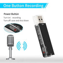 Mini Digital Voice Recorder 8GB USB Flash Drive Sound Audio Recorder Dictaphone