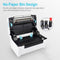 110mm Shipping Label Printer with Stand USB Cable High Speed Direct Thermal Printer Receipt Label Maker Sticker Compatible