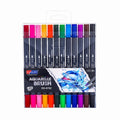 SKYGLORY  Dual Tips Brush Art Marker Pens Set