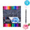 SKYGLORY  Dual Tips Brush Art Marker Pens Set