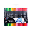 SKYGLORY  Dual Tips Brush Art Marker Pens Set