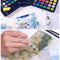 12 Vibrant Colors Solid Watercolor Paints Set