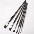 6 Pieces Paint Brushes Set