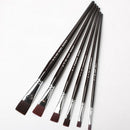 6 Pieces Paint Brushes Set