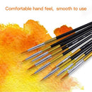 9pcs Detail Paint Brushes Set