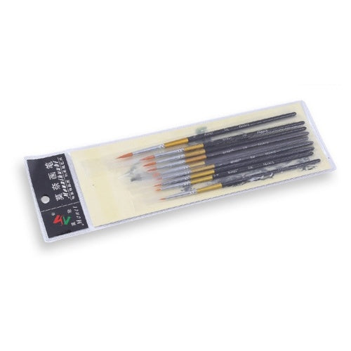 9pcs Detail Paint Brushes Set