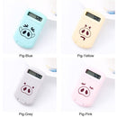 Mini Cute Calculator Pocket Size 8 Digits Display Portable Handheld Cartoon Calculator Electronic Calculator