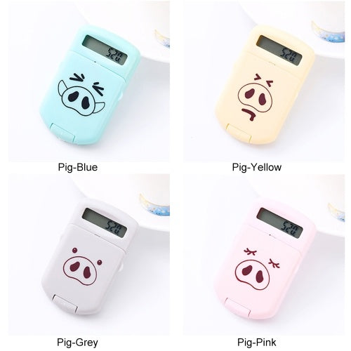 Mini Cute Calculator Pocket Size 8 Digits Display Portable Handheld Cartoon Calculator Electronic Calculator