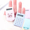 Mini Cute Calculator Pocket Size 8 Digits Display Portable Handheld Cartoon Calculator Electronic Calculator