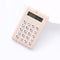 Mini Cute Calculator Pocket Size 8 Digits Display Portable Handheld Cartoon Calculator Electronic Calculator