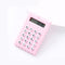 Mini Cute Calculator Pocket Size 8 Digits Display Portable Handheld Cartoon Calculator Electronic Calculator