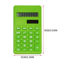 Mini Calculator 8 Digits Display Handheld Pocket Size Basic Calculator