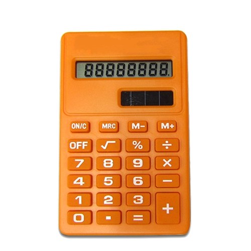 Mini Calculator 8 Digits Display Handheld Pocket Size Basic Calculator