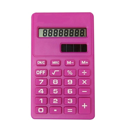 Mini Calculator 8 Digits Display Handheld Pocket Size Basic Calculator