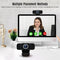 1080P HD Computer Camera Video Conference Camera Webcam 2 Megapixels Auto Focus H.264 Video Compression