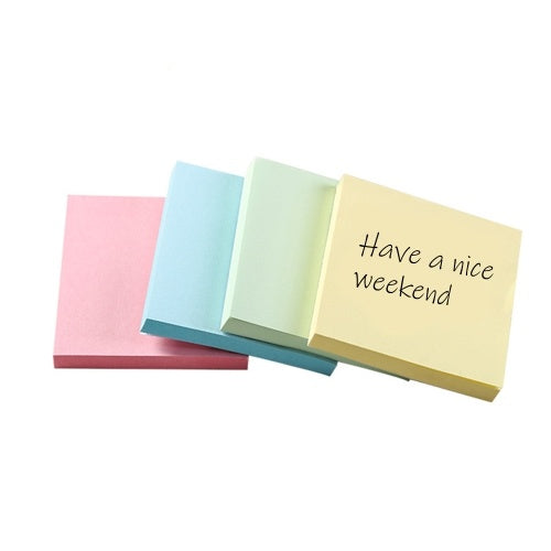 3 * 3 Inch Color Square Sticky Notes 100 Sheets Self-Stick Notepad